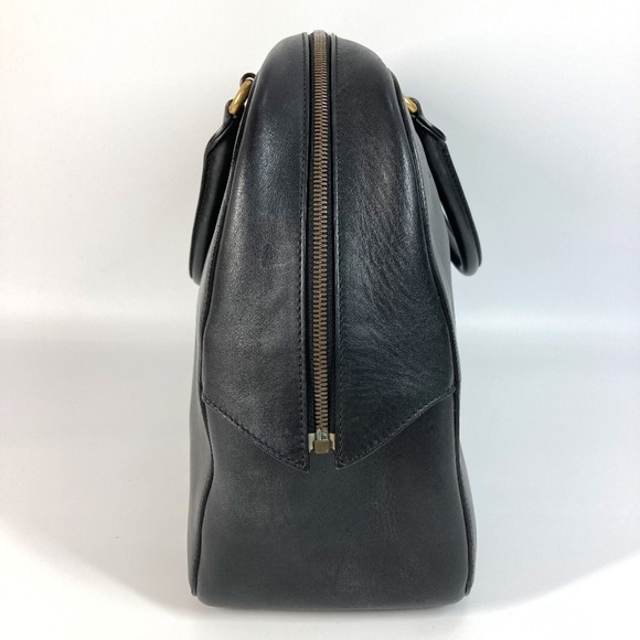 GUCCI Authentic Black Leather Shoulder Bag - Picture 3 of 16